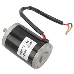 Dilwe Motor Cepillado para Bicicleta Eléctrica, Motor Cepillado de Alta Velocidad Eléctrico de Aluminio de 12 V Y 150 W, bajo Calor para Scooter Eléct características