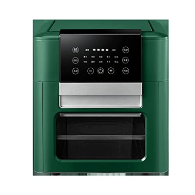 Freidora de aire de capacidad de 12 L, freidora eléctrica inteligente, 8 menús inteligentes, cesta fácil de limpiar, horno tostador de freidora de air