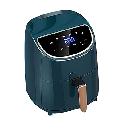 Freidora de aire, capacidad de 6,5 l, freidora de aire mecánica, cesta fácil de limpiar, horno tostador de freidora de aire, freidora eléctrica domést