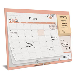 Smart Panda Calendario 2023 Pared – Pastel Calendario Magnetico Nevera – Vista Mensual, Planificador Familiar con Notas – Pizarra Calendario para Pare características