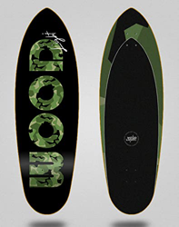 Urgh monopatin Skate Skateboard surfskate Deck Tabla Camo Icon Black Green 32,5 precio