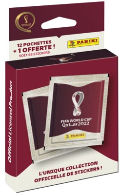 FIFA World Cup Qatar 2022™ - Blister de 12 fundas + 1 regalo