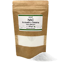 Sanuvit® - Polvo NAC | 150 g por bolsa | Suministro de 6 meses | N-acetil-L-cisteína | Alta biodisponibilidad y tolerancia | Vegano en oferta