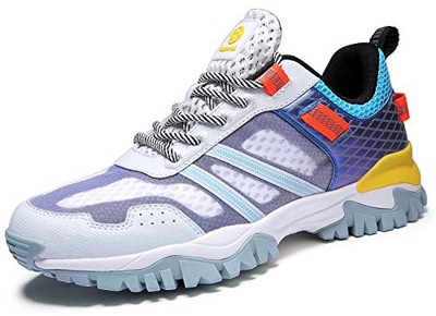 Zapatillas de Deportes Hombre Mujer Running Zapatos para Correr Calzado Deportivos Aire Libre Ligero Gimnasio Sneakers - Blanco B - 39 EU