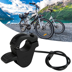 Tefola Acelerador de Pulgar para Bicicleta eléctrica, Acelerador de Acelerador de Bicicleta Acelerador de Control de Velocidad 300X Ambos Lados Dispon características