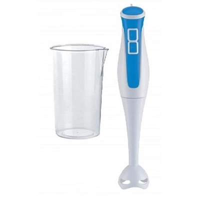 Batidora de mano con 2 cuchillas Avant | Brazo Desmontable | 2 velocidades | Incluye vaso 500 ML | 400W | Color Azul