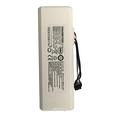 CHALSO Batería Recargable de Iones de Litio Compatible con Mijia 1C Mijia STYTJ01ZHM Paquete de batería de Robot Aspirador con Capacidad 2600mAh Fuent