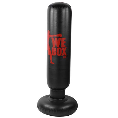Yolispa bolso de boxeo derecho libre de la despedida inflable de la aptitud del 160CM de la meta del boxeo