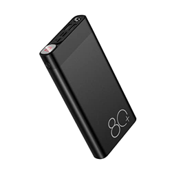 80000mah Power Bank Carga rápida 2usb Gran Capacidad de Carga rápida powerbank portátil para Samsung xiaomi mi iPhone Negro precio