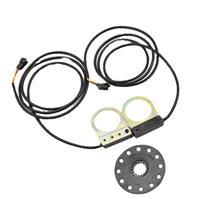 chiwanji de Pedal de eléctrica Duradero, Conector de Accesorios Piezas Conector Negro para modificación de, 12 magnético