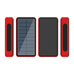 80000 mAh Energía Solar Powerbank inalámbrico Batería Externa Solar 4 Puertos USB Cargador de teléfono portátil Carga rápida SolarRed características