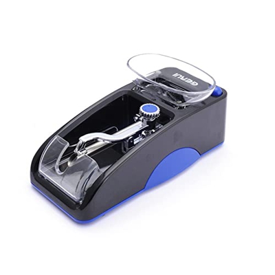 HBJLZ Máquina de cigarrillos eléctricos Máquina automática de fabricación de tabaco Rodillo de tabaco Herramienta de fabricación de tabaco DIY Smoking