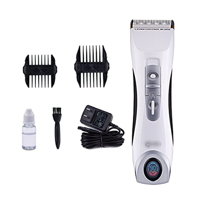 FMOPQ Haircut Clippers Hair Clippers for Men Cordless Clippers Hair Trimmer Electric Haircut Kit Hair Cutting Machine with LED Display Combs Hair