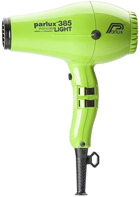 Parlux 385 PowerLight Ceramic Secador de Pelo Profesional Premium - Para Hombres y Mujeres, nuevo motor K-Lamination® de Ciaramella de Mayor Duración 