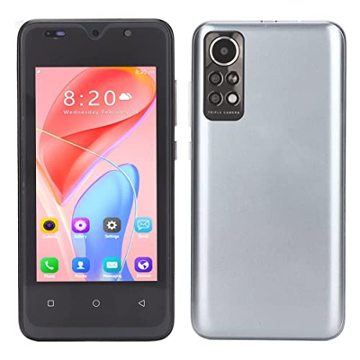 Alvinlite Teléfono Celular Desbloqueado 3G, teléfono Inteligente con Android 11, teléfono móvil con Doble Modo de Espera y sim Dual, teléfono para Jue