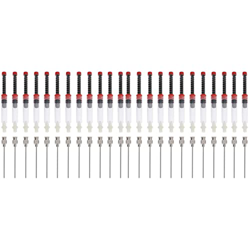 NUOBESTY Jeringa de Fuente de Relleno de 24 Uds. Suministros de Cartuchos Útiles Extraíbles Auxiliares de Oficina Asistentes de Absorción de Tinta Dis precio