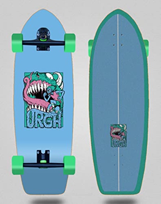 Urgh Cruiser Skate Skateboard Trucks 180mm Monster Blue 31 Fat Tail