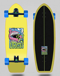 Urgh Cruiser Skate Skateboard Trucks 180mm Monster Yellow 31 Fat Tail características