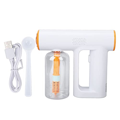 Pulverizador de vapor eléctrico, nebulizador de vapor, luz azul, limpieza manual, nanómetro, pulverizador de vapor, máquina eléctrica para el hogar, l