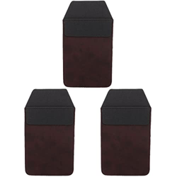 NUOBESTY 3 Uds Cubierta de Pluma Suministros Camisas Pu Escuela Marcador Fuente Protector Organizador de Oficina Herramientas Portátil Insertar Regla  características