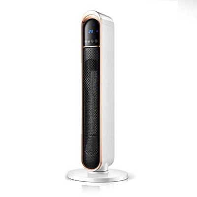 2200W Household Tower Energy-Saving Remote Control Shaking Head Electric Heating Vertical Silent Hot Fan (Machinery) ()