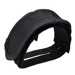 LOVIVER Correas para Pedales de Bicicleta, Clips para Los Dedos del Pie del Pedal, Cinta para Correas para Bicicleta de Piñón Fijo, Color Negro, 1 Pie características
