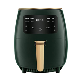 1400W Air Fryers The Big Fhire 8 Smart Menu 360 Heating Touch Displayoil Free Air Fryers Green (Green)(Air fryers) (Green) (Green) en oferta