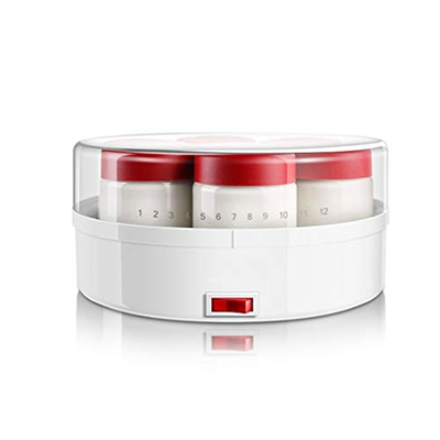 Ice Cream Maker Automatic Frozen Yogurt and Sorbet Machine BPA-Free with Timer Function