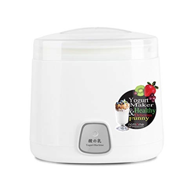 Ice Cream Frozen Yogurt Sorbet Maker with Easy Ingredient Spout Ice Cream Maker with with Quick Freeze Bowl