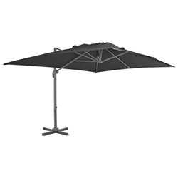 Sombrilla voladiza con poste, MOONAIRY Parasol Terraza, Sombrilla Terraza Exterior, Sombrilla Playa, Parasol Exterior, Sombrilla De Jardín, aluminio 4 en oferta