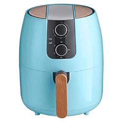 Air Fryer for Home Use 4.5L Air Fryer with Hot Air Circulation Economy Multi Function Oil Free Low Fat Oven Cooking Adjustable Temperature Dual Knob C en oferta