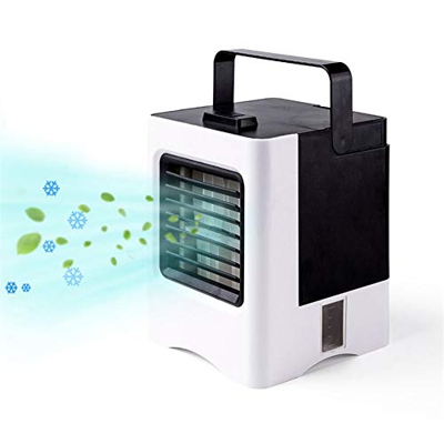 Rechargeable Portable Air Conditioner 3 in 1 Personal USB Mini Air Cooler Humidifier Purifier Air Cooling Fan for Car Office Home