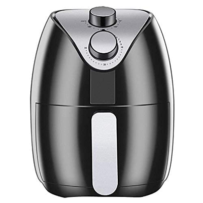 Air Fryer Oilless 2.8L Electric Air Fryer 1000W Chip Fryer Mini Oven Timer and Temperature Control Rapid Air(Air fryers)