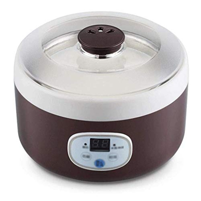 Yogurt and Sorbet Machine Free with Timer Function Easy Homemade Ice Cream with Instruction