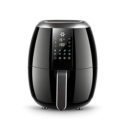 Air Fryer 3.5 Liter Capacity Air Fryer - LCD Digital Touch Screen Pot Air Fryer for Healthy and Oil-Free Cooking