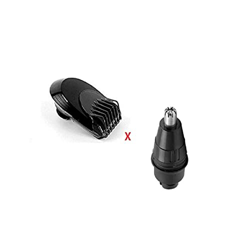 ALMVIS Trimmer Sideburn + cabeza de recortadora de la nariz S5420 S5050 RQ1150 Serie 5000 9000 Rq32 rq1250 Shaver Trimmer Razor Head for los hombres a características
