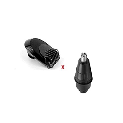 ALMVIS Trimmer Sideburn + cabeza de recortadora de la nariz S5420 S5050 RQ1150 Serie 5000 9000 Rq32 rq1250 Shaver Trimmer Razor Head for los hombres a