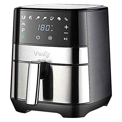 Air Fryer for Home Use 3.5L Durable Chip Fryer Oven Air Fryer Oil Free Digital Display Timer and Fully Adjustable Temperature Control Nonstick Basket 