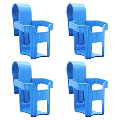 Yuhtech Juego de 4 Soportes Portátiles para Tazas de Piscina para Bebidas,Juego de Soportes para Tazas de Piscina para Fiestas Acuáticas, Soporte Port