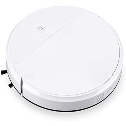 Smart Sweeping Robot Cleaner 3-in-1 Smart Sweeping Robot Strong Suction Vacuum Cleaning Home UV Cleaning Sweeper for Floor and Pet Hair Blue (White) características
