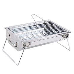 FMOPQ Foldable Charcoal Grill Portable BBQ Barbecue Grill Simple Barbecue Grill for Outdoor Cooking Camping Hiking (Color : A) características