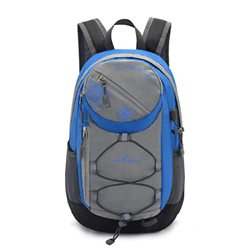 AUXDIQ Mochila 20L Impermeable Paquete de Camping para Deportes al Aire Libre Mochila de Escalada Montañismo Mochila de Trekking para Niños Hombres Mu características