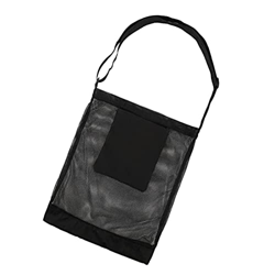 loensy Bolsa de Recolección de Plegable, Bolsa de Recolección de Resistente de Malla para, Caminar en La Playa, S en oferta