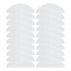SILVEDA Accesorios para aspiradora trapeador apto para Roidmi EVE Plus robot aspirador trapeador paño de limpieza piezas de repuesto (color: blanco) precio