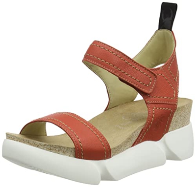 Fly London Sena580fly, Sandalia Mujer, Rojo Diablo, 41 EU