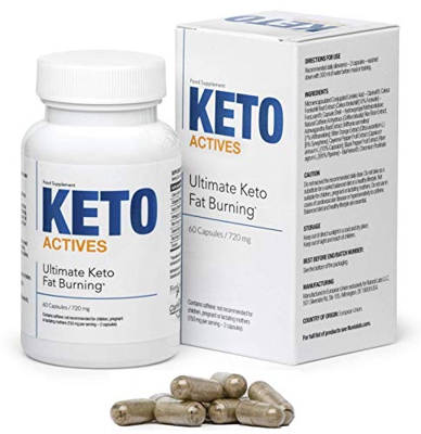 ☑️KETO-ACTIVES Premium cura de adelgazamiento, el mejor suplemento dietético, ingredientes 100% naturales, quema de grasa tremenda, elimina la grasa c