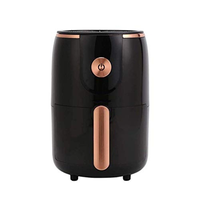 RHANA Freidora de Aire Multifuncional, sin Aceite, para el hogar, Mini Papas Fritas, máquina de ala de Pollo Frito, Control de Temperatura LED 1.6L In