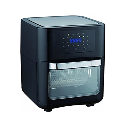 RHANA Freidora de Aire 1700W 10L Freidoras eléctricas de Aire Caliente Horno Cocina sin Aceite LCD Freidora eléctrica Reemplace la freidora (Color : B