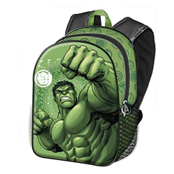 KARACTERMANIA 3409, Mochila 3D Pequeña Fist Unisex Kids, Verde (Green), Única en oferta