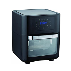 RHANA Freidora de Aire 1700W 10L Freidoras eléctricas de Aire Caliente Horno sin Aceite Cocina LCD Freidora eléctrica para recalentar o Asar (Color :  características
